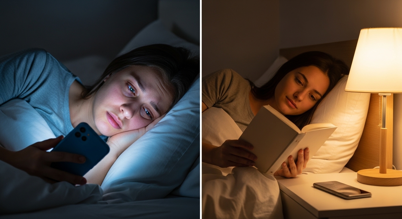 Digitale Entgiftung vor dem Schlafengehen